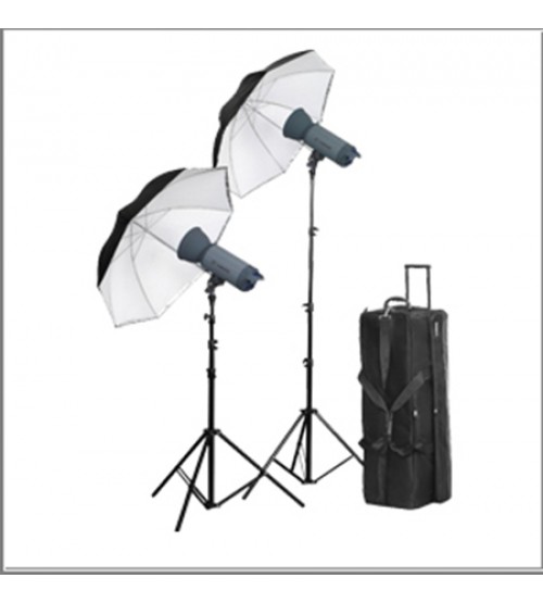 Visico VL-400 Plus Umbrella Kit 2 Flash Head 